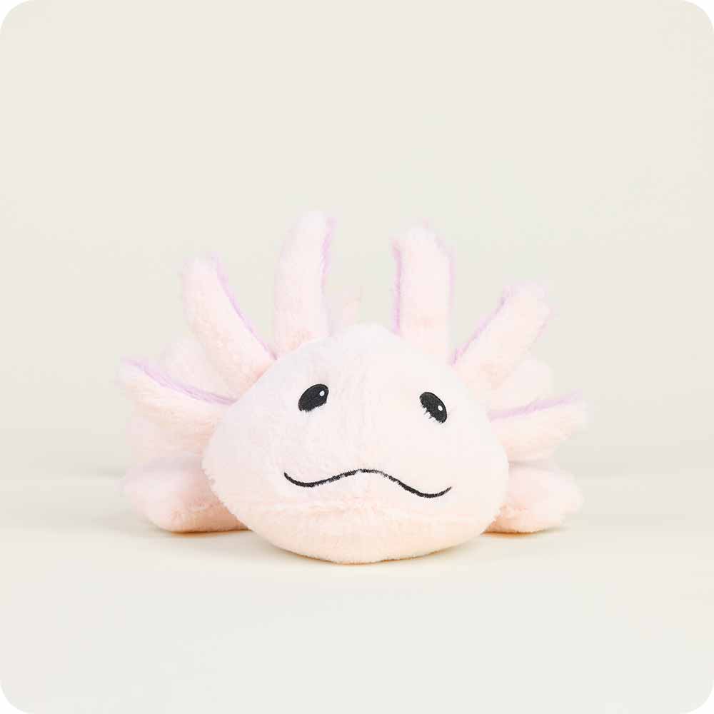 Microwavable Pink Axolotl Stuffed Animal Warmies 